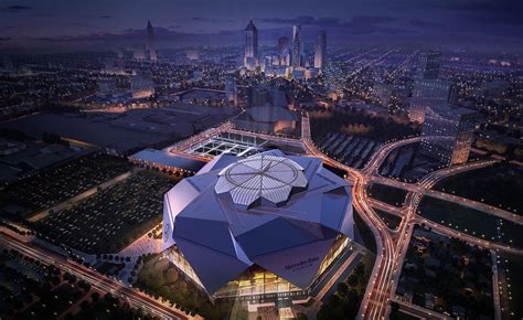 Enjoy wifi, onsite parking, and a garden. HOK completes the Mercedes-Benz Stadium in Atlanta ...