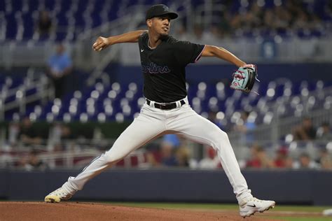 20 Year Old Eury Perez Gets First Mlb Win Marlins Top Nationals 5 3 For Series Sweep Wtop News