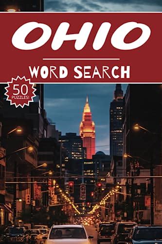 Ohio Word Search 50 Us States Puzzles Word Find Vocabulary Activity
