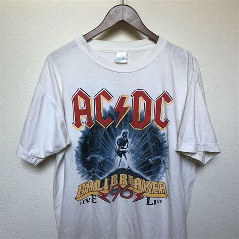 They continue to rock decades later. AC/DC Ballbreaker Live 96 Tour t-shirt concert tee Rare ...