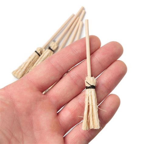 Miniature Straw Brooms Straw Brooms Fall And Halloween Holiday Crafts