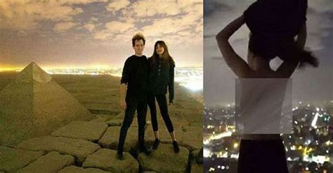 Nude Couple Pictured On Top Of Egyptian Pyramid Sparks Investigation