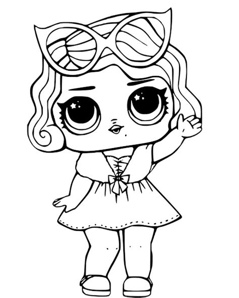 Bunny lol surprise dibujo para colorear e imprimir. Desenhos para colorir Boneca lol - Como Fazer