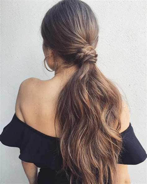 Gorgeous Ponytail Hairstyle Ideas That Will Leave You In FAB Prom Hairstyles For Long Hair