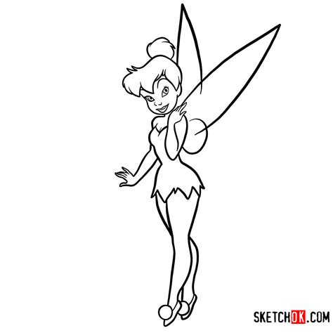 Details Tinkerbell Sketch Easy In Eteachers