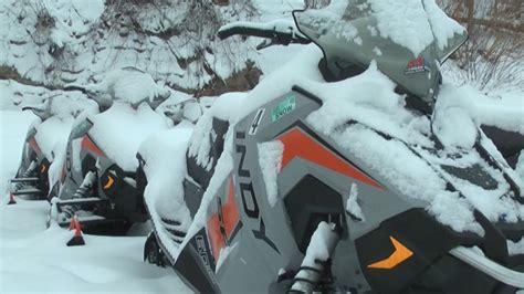 Snowmobiling In The Keweenaw Youtube