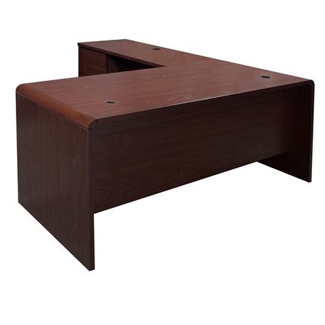 More buying choices $180.94 (3 used & new offers) martin furniture desk and return, weathered dove. Left Return Used L shape Desk Laminate, Walnut - National ...