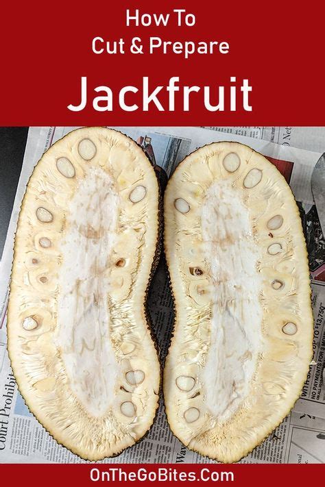 How To Cut Jackfruit