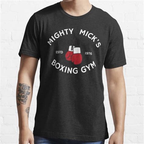 Mighty Micks Boxing Gym T Shirt For Sale By Barrelroll909 Redbubble Mighty Mick T Shirts