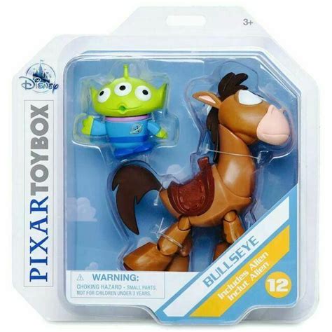 Disney Pixar Toybox Toy Story Bullseye And Alien Disney Store Action