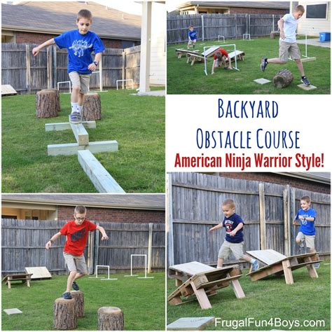 Obstacle Course In Backyard Homideal