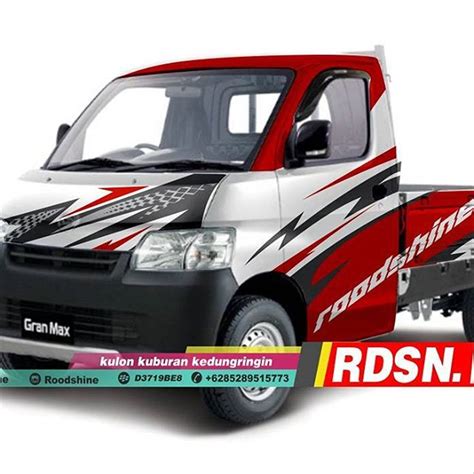 Modifikasi suzuki carry futura pick up 2014 modifikasi motor keren. Cutting Sticker Mobil Grand Max Pick Up Terbaru | Sobat Modifikasi