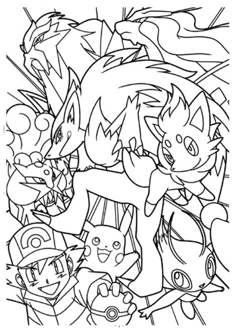 Dessin Pokémon À Colorier  Coloriage Pokémonà colorier dessin gratuit