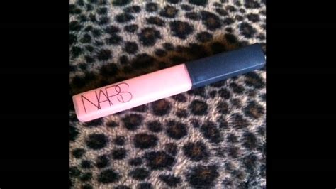 Nars Lipgloss Turkish Delight Swatch Youtube