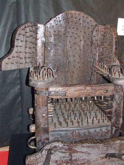 6 Chair Of Torture There Are Many Variants On This Chair But All