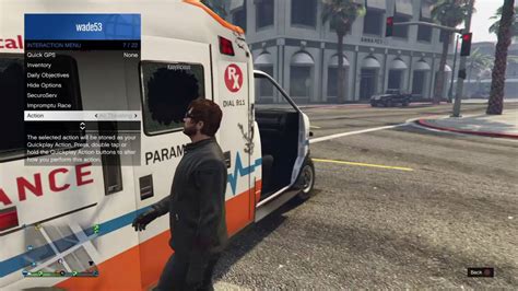 Grand Theft Auto V Ambulance Fun Landed It Youtube