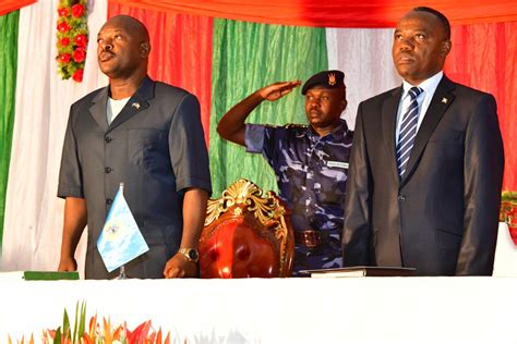 Ntare Rushatsi House on Twitter Burundi Le Chef de l État S E Pierre