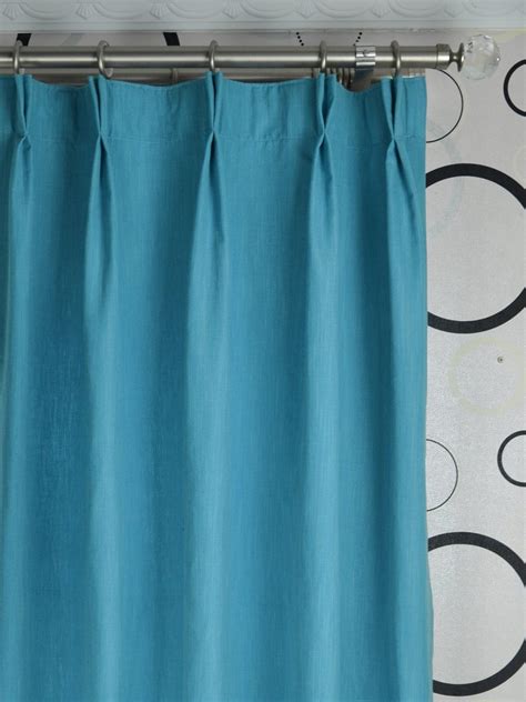 Solid Blackout Double Pinch Pleat Extra Long Curtains 108 120 Inch