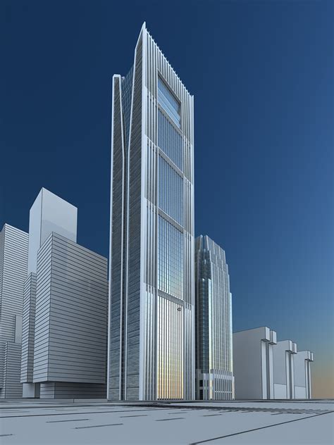 Skyscraper 3d Model Max