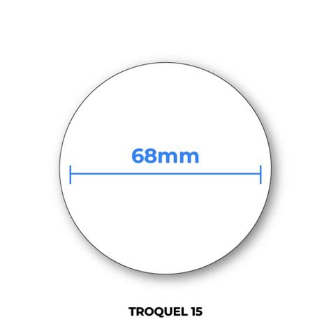 Troquel 15 Circulo De 68 Cm Diametro Pymedia Sa Imprenta Rápida