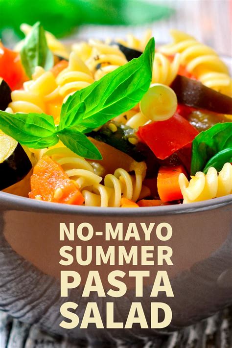 Firstly, in a large vessel boil 6 cup water along with ½ tsp salt. No-Mayo Roasted Veggie Pasta Salad | Vitacost Blog | Veggie pasta salad, Roasted veggies recipe ...