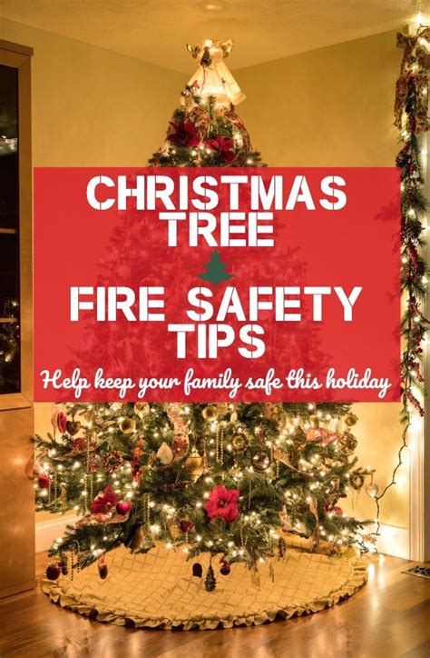 Christmas Tree Fire Safety Tips
