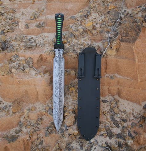 Helm Enterprises Forging Division Double Edged Sword Blade Collaboration
