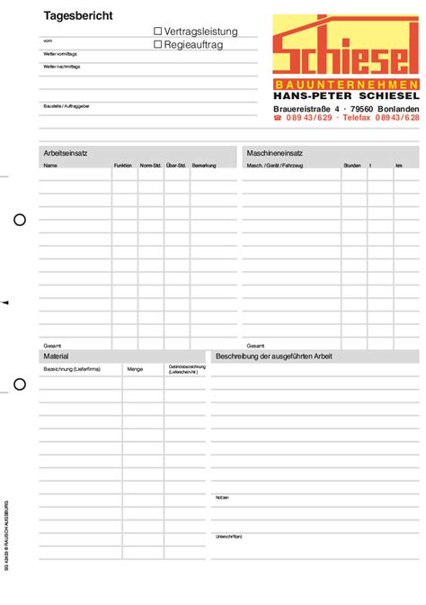 Stundenzettel vorlagen download für word, pdf und excel kostenlos. Stundenzettel & Materialschein - Formulare mit Durchschlag von Orgaset