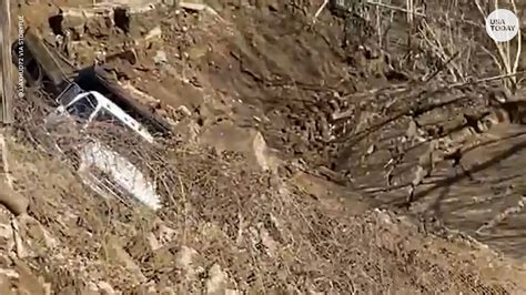 Flooding In Kentucky Causes Landslide That Swallows Ambulance