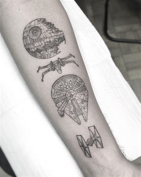The best characters have often encouraged vigorous debate among trekkies, as they are compared by their rank and species and evaluated for differences in their flaws and virtues. William Marin - thin minimalistic tattoo (With images ...
