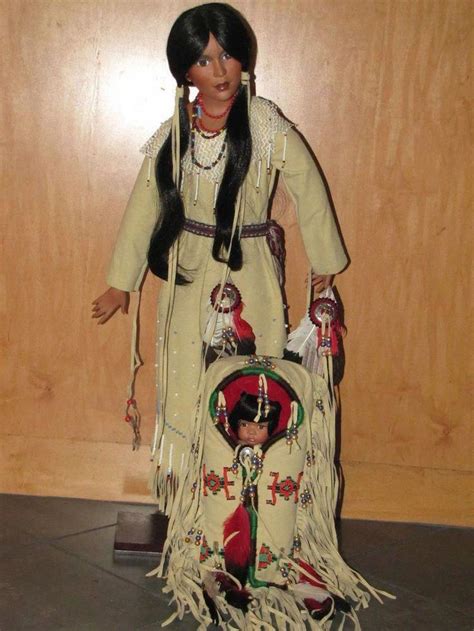 Porcelainandchinaclay Porcelaindollsblack Native American Dolls Porcelain Dress Indian Dolls