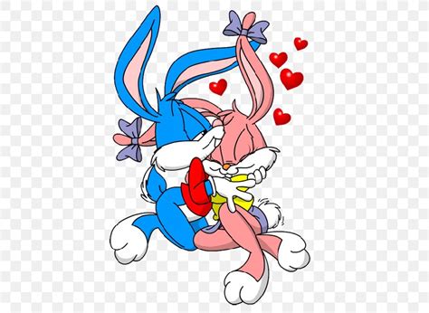 Bugs Bunny Love Cartoon Clip Art Png 600x600px Watercolor Cartoon