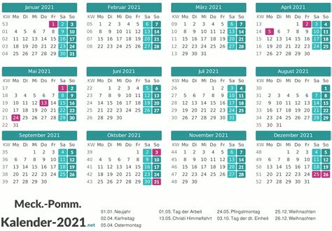 Dieser kalender 2021 entspricht der unten gezeigten grafik, also kalender mit kalenderwochen und feiertagen, enthält aber zusätzlich eine übersicht zum kalender, welcher feiertag in welchem bundesland gilt. KALENDER 2021 ZUM AUSDRUCKEN - Kostenlos!