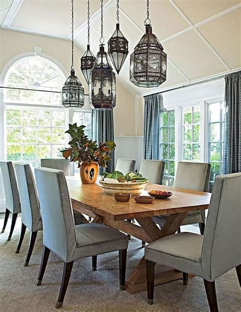 So, don't just stick with the dining room light fixtures you've. 36 Best Farmhouse Dining Room Design Ideas Easy To Apply ...