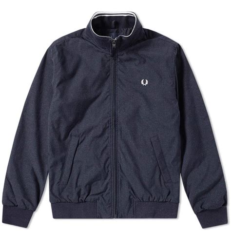 Fred Perry Brentham Jacket Blue Fred Perry