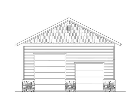 RV Garage Plans | RV Garage Plan with Loft #024G-0002 at ...