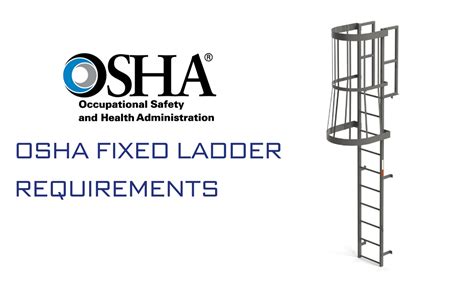 Osha Fixed Ladder Requirements Ega Products Inc