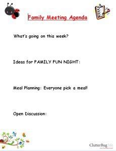 Copyright 19/2/2013 macanolo publication or. Family meetings are awesome!