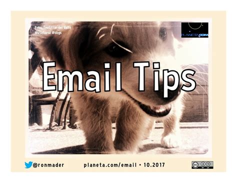 Email Tips