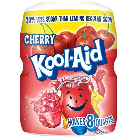Buy Kool Aid Sugar Sweetened Cherry Artificially Flavored Powdered Soft