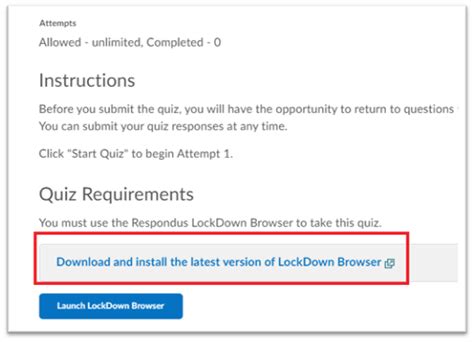 Many instructors at vanderbilt opt to use respondus lockdown browser during online quizzes and exams. How do I install the Respondus LockDown Browser? | Teach ...