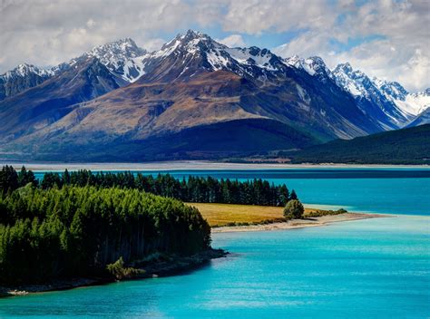 x lake tekapo k desktop best wallpaper New Zealand Mountains New Zealand Lakes Tøp