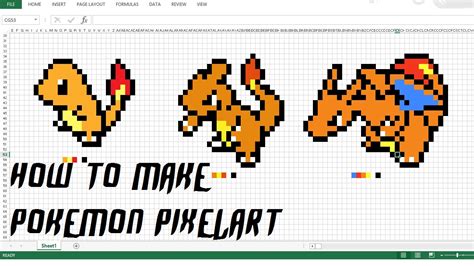 Handmade Pixel Art How To Draw Charmander Pixelart Yo