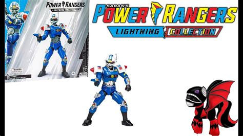 Power Rangers Lightning Collection Blue Senturion Youtube