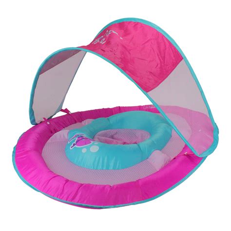 The exercise on swimways spring float with canopy now, it 's spacial sale. SwimWays Baby Spring Float Sun Canopy, Pink Fish - Walmart.com