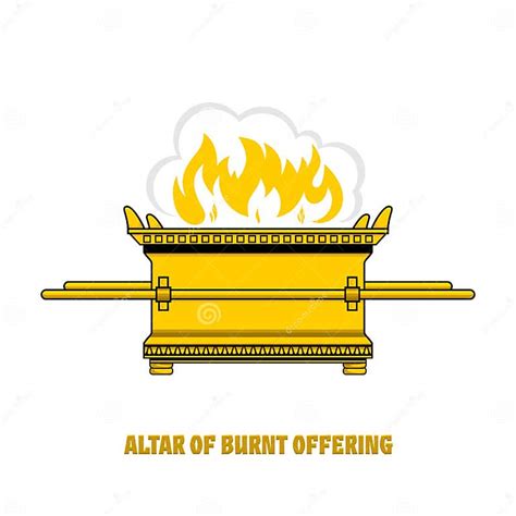 The Altar Of Burnt Offering In The Tabernacle And Temple Of Solomon A