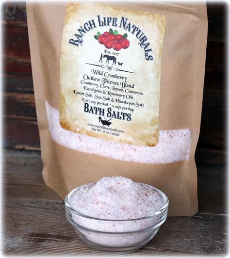 Benefits Of Bath Salts Ranch Life Naturals
