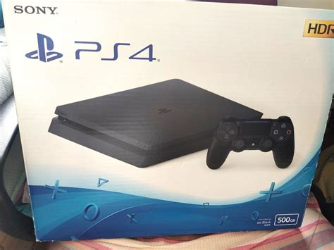 Playstation Ps4 Slim 500g With One Controller Video Gaming Video Game