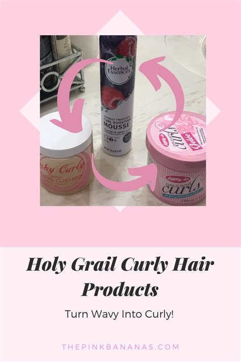 Holy Grail Curly Hair Products The Pink Bananas