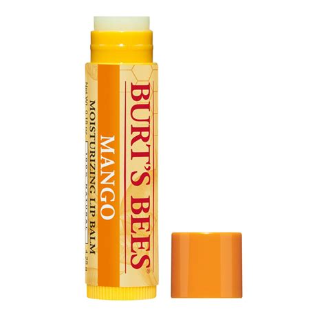 Burts Bees 100 Natural Moisturizing Lip Balm Mango With Beeswax
